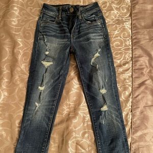 American Eagle Ripped Skinny Jeans